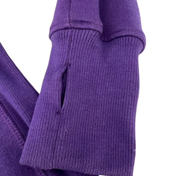 SeaWorld Sweatshirt Hoodie Jacket Purple Orca Shamu Embellished Woman’s Sz L - Picture 9 of 12